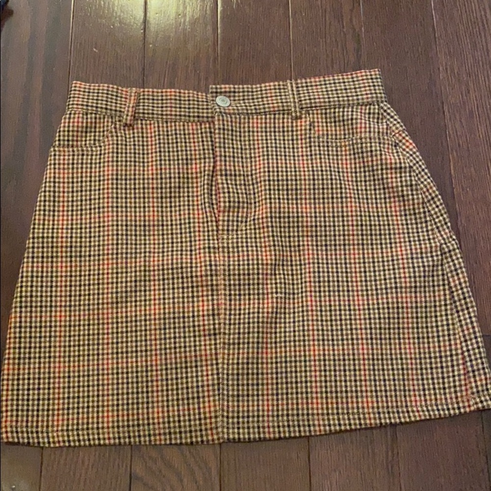 Plaid Skirt